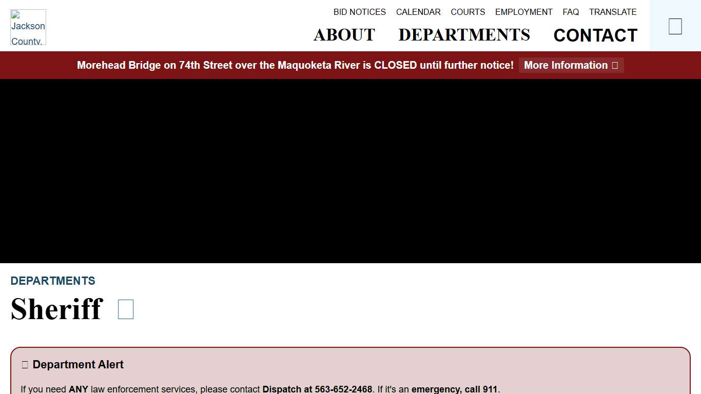 Sheriff’s Office - Departments - Jackson County, Iowa